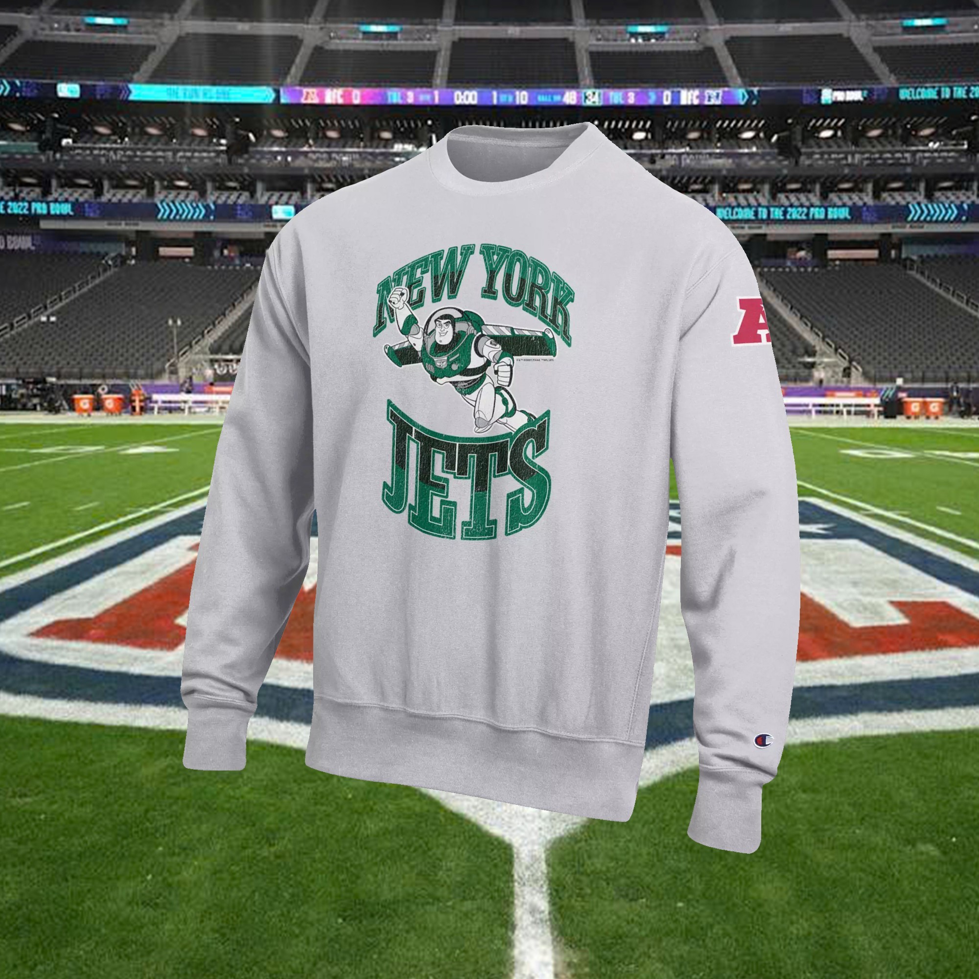 Musemora - Unisex New York Jets Sweatshirt - Game Day