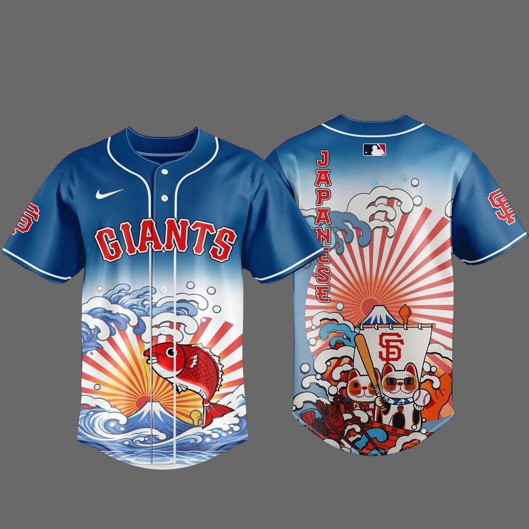 San Francisco Giants Japanese Heritage Night In The Bay 2026 Baseball Jersey
