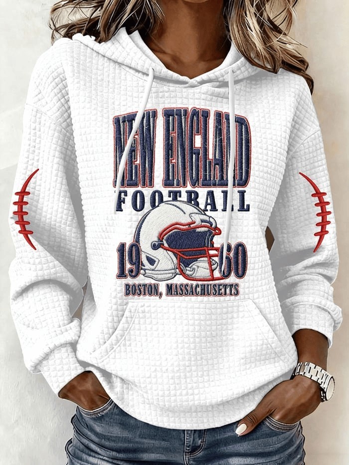 Musemora - Women's New England Patriots Hoodie - Football