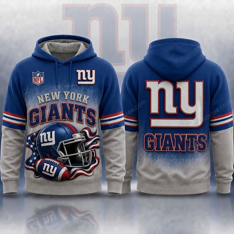 Musemora - Unisex New York Giants Hoodie - Football