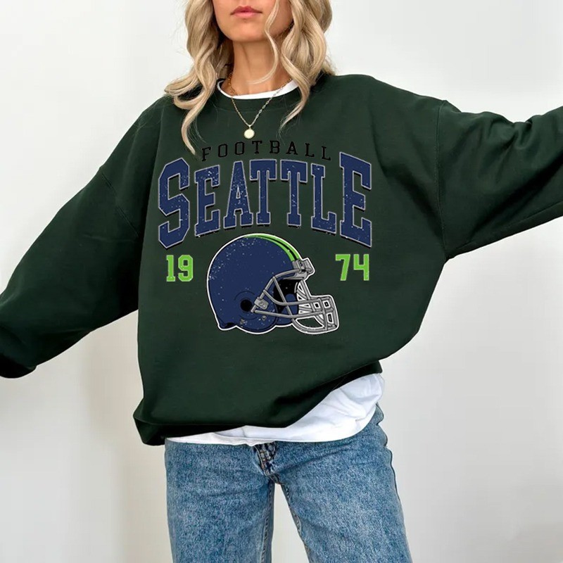 Musemora - Unisex Seattle Seahawks Sweatshirt - Football