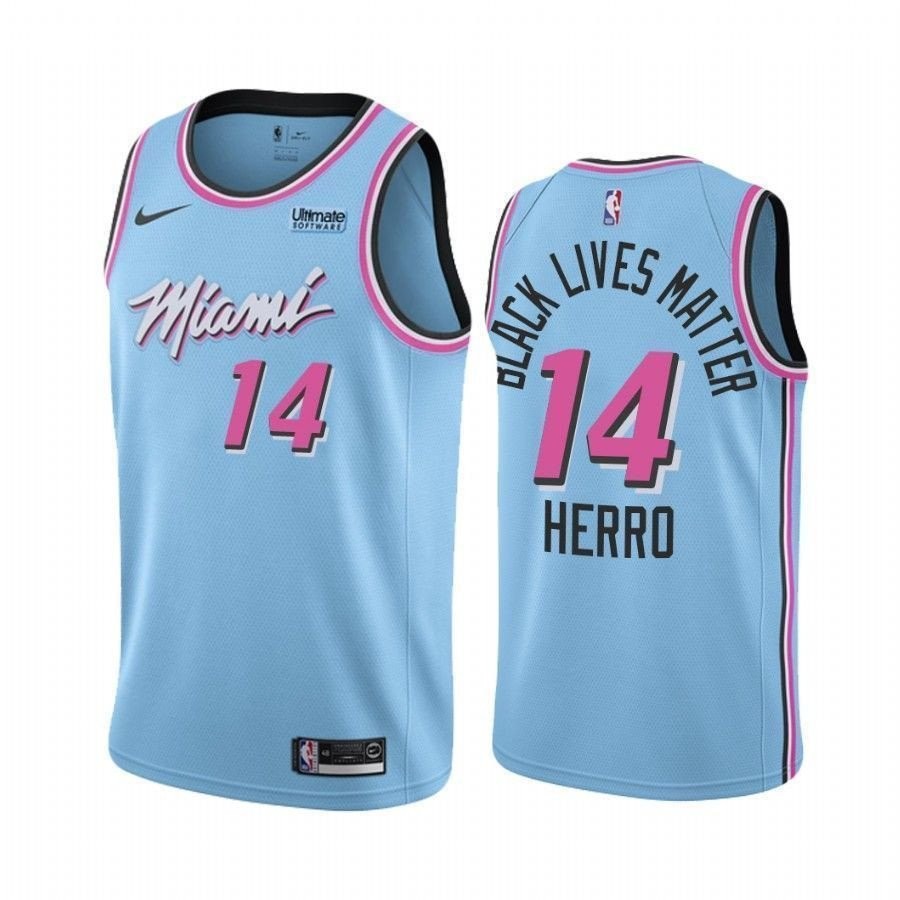 Tyler Herro Vicewave Heat Social Justice BLM Unisex Jersey Multicolor S-3XL