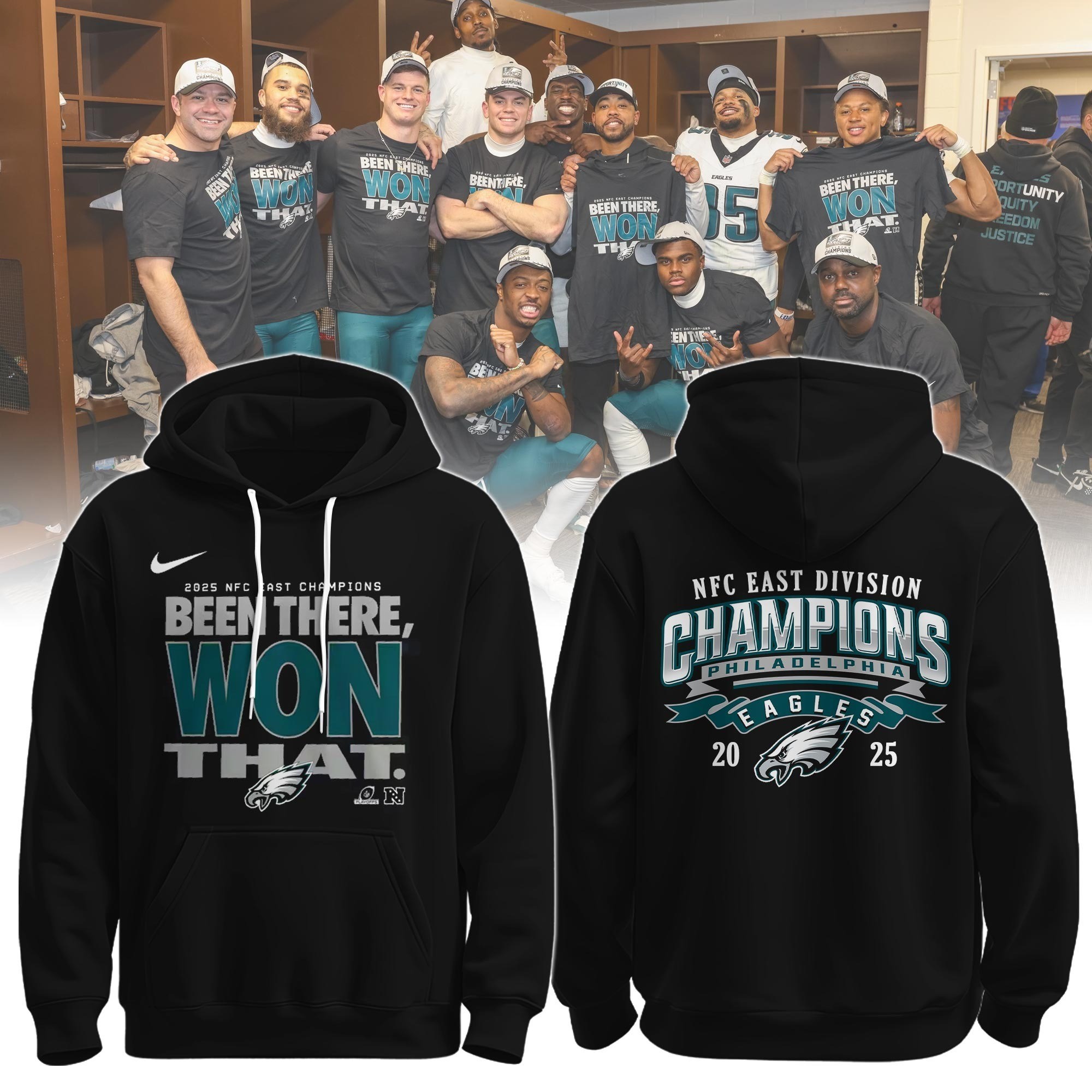 Musemora - Unisex Philadelphia Eagles Hoodie