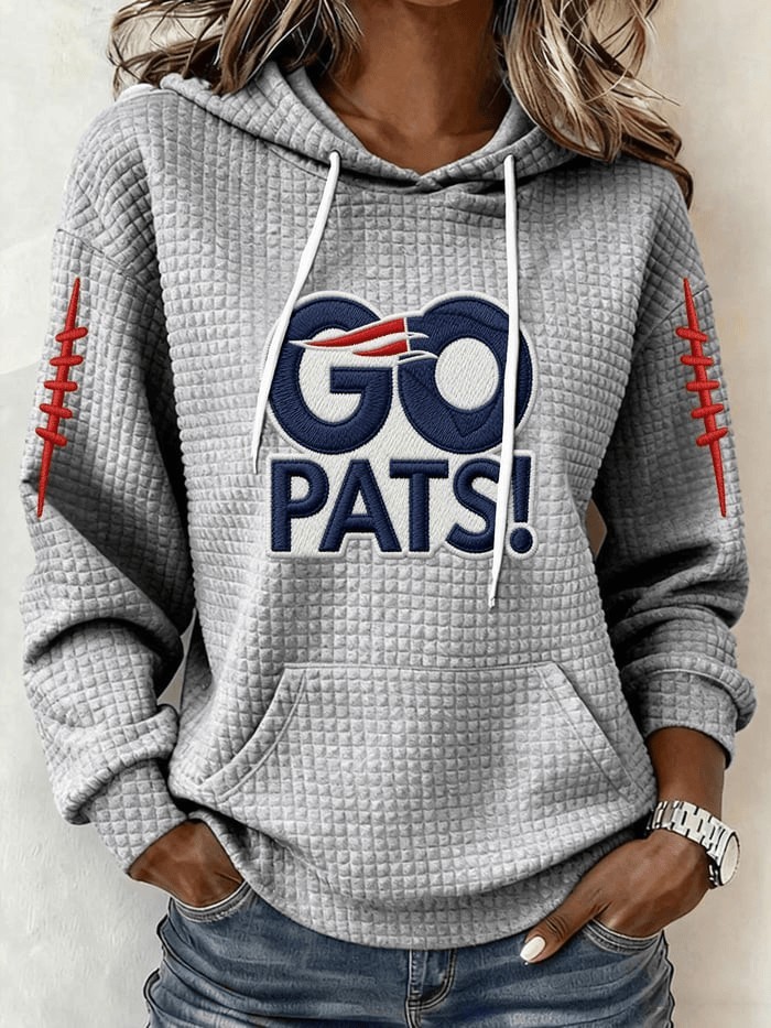 Musemora - Women's New England Patriots Hoodie - Football