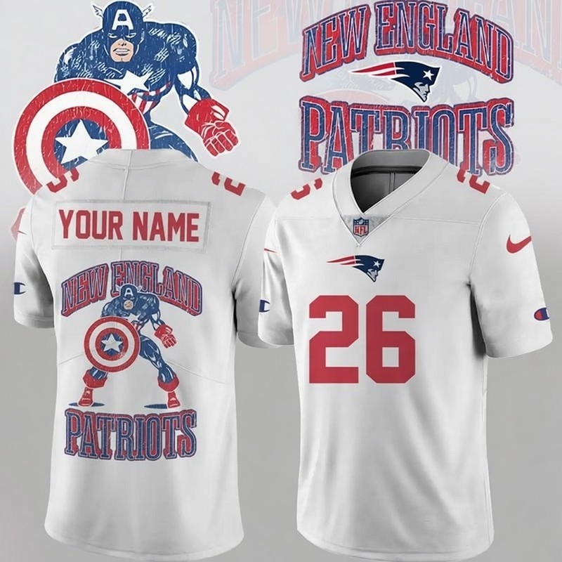 Musemora - Unisex New England Patriots Jersey - Football