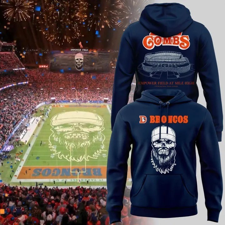Musemora - Unisex Denver Broncos Hoodie - Game Day Football