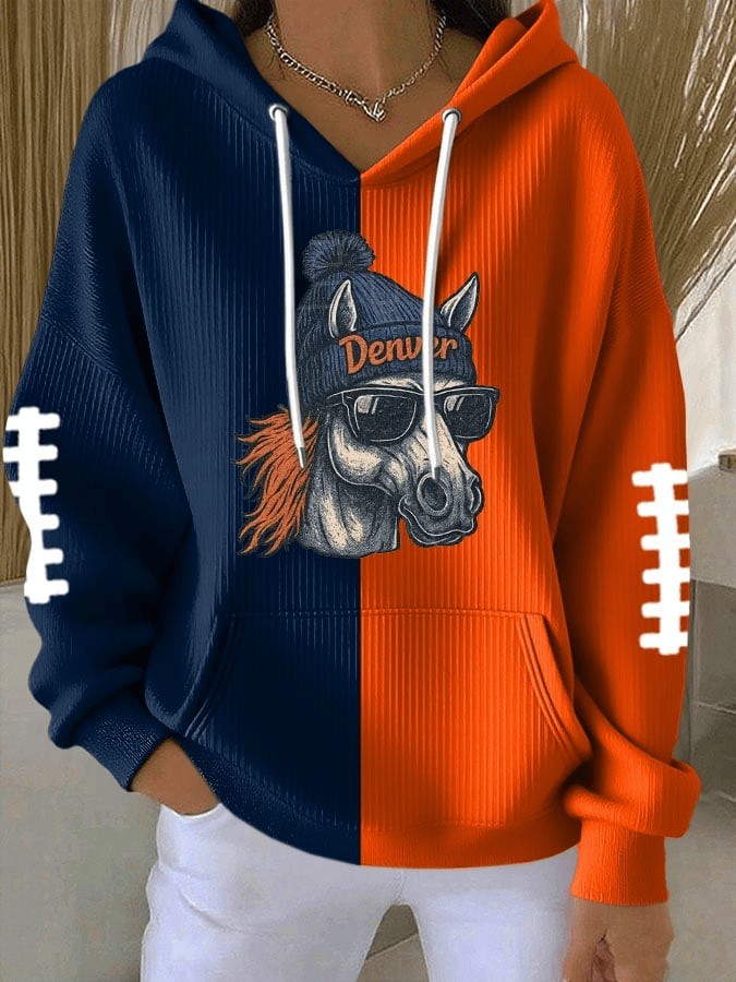 Musemora - Women's Denver Broncos Hoodie - Football