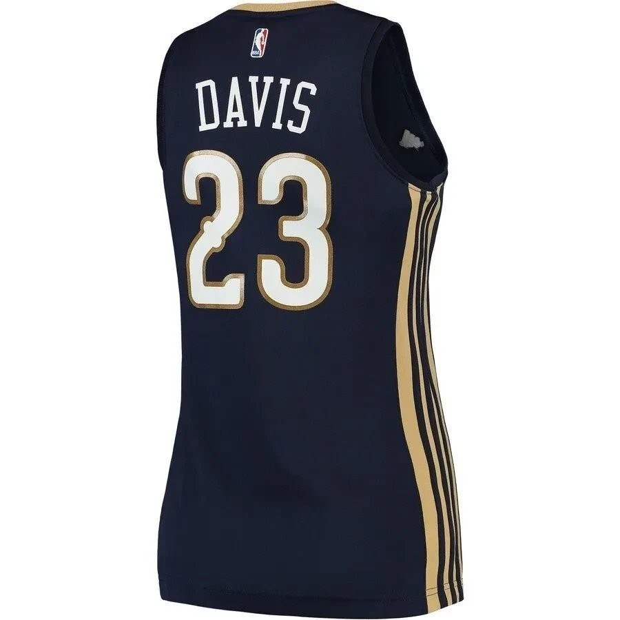 Anthony Davis New Orleans Pelicans Women's Road Jersey Navy - Image 3
