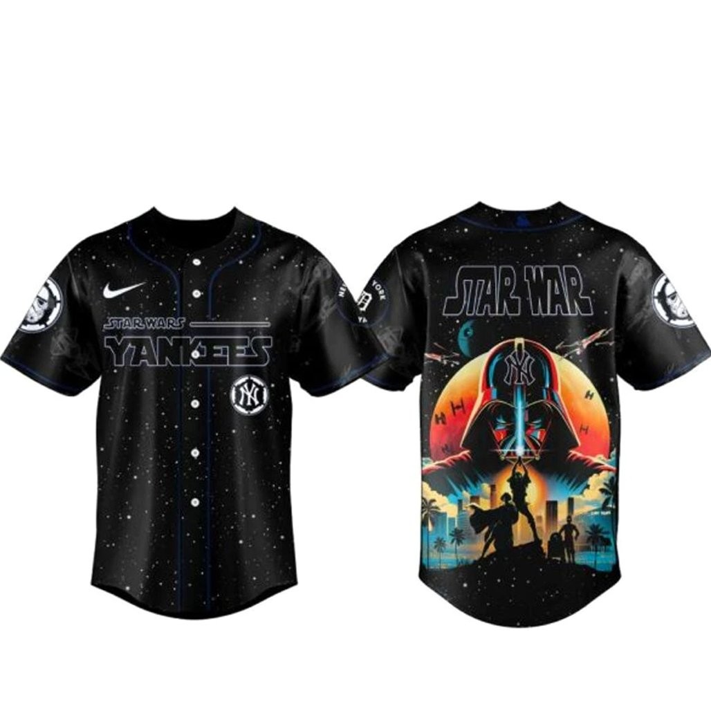 New York Yankees x Star War Night 2026 Baseball Jersey