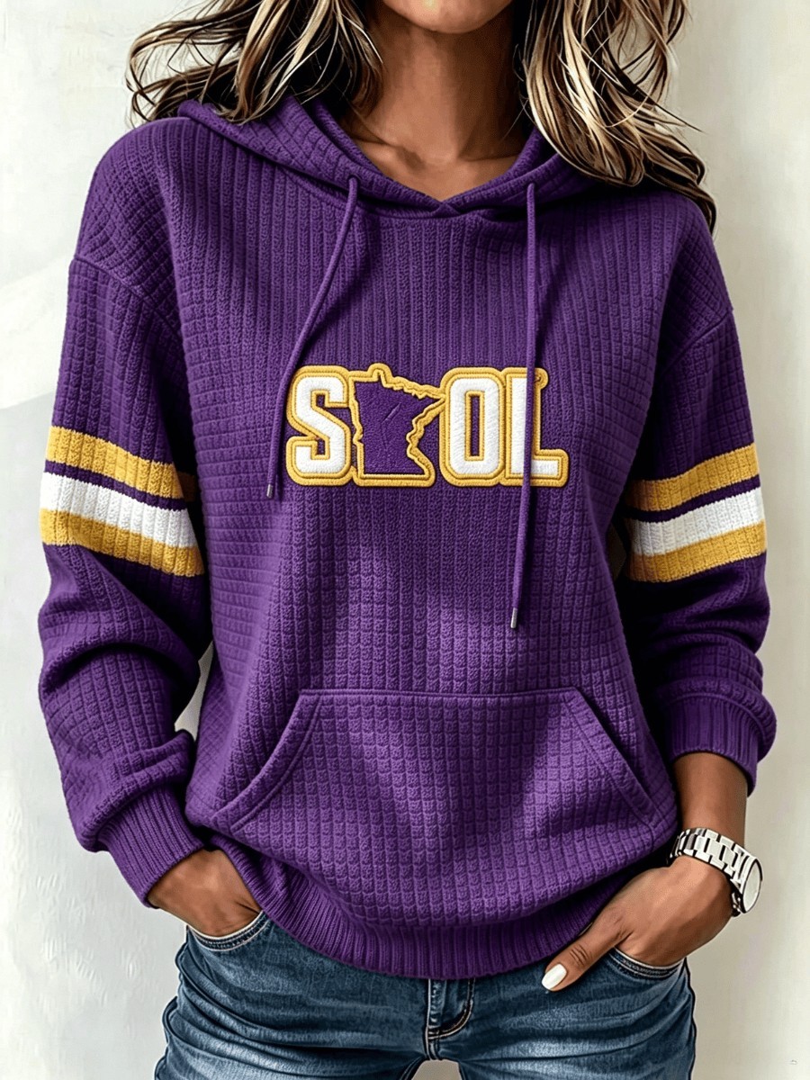 Musemora - Women's Minnesota Vikings Hoodie - Football