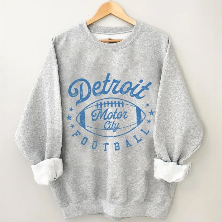 Musemora - Unisex Detroit Lions Sweatshirt - Football