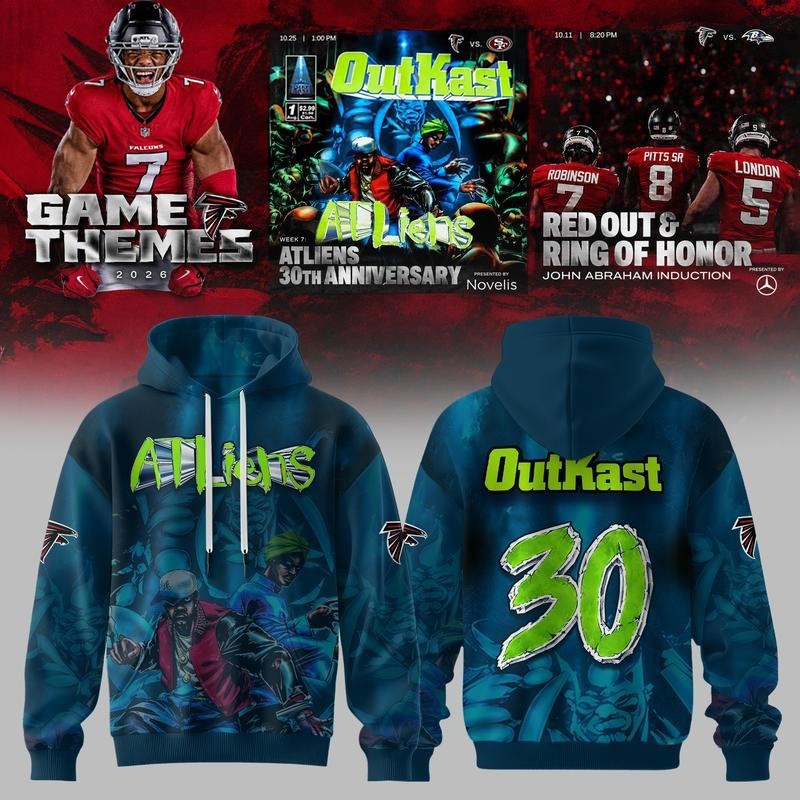 Musemora - Unisex Atlanta Falcons Hoodie - Game Day