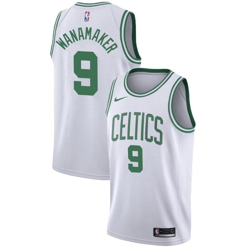 Boston Celtics Brad Wanamaker 9 Association White Jersey - Men Jersey