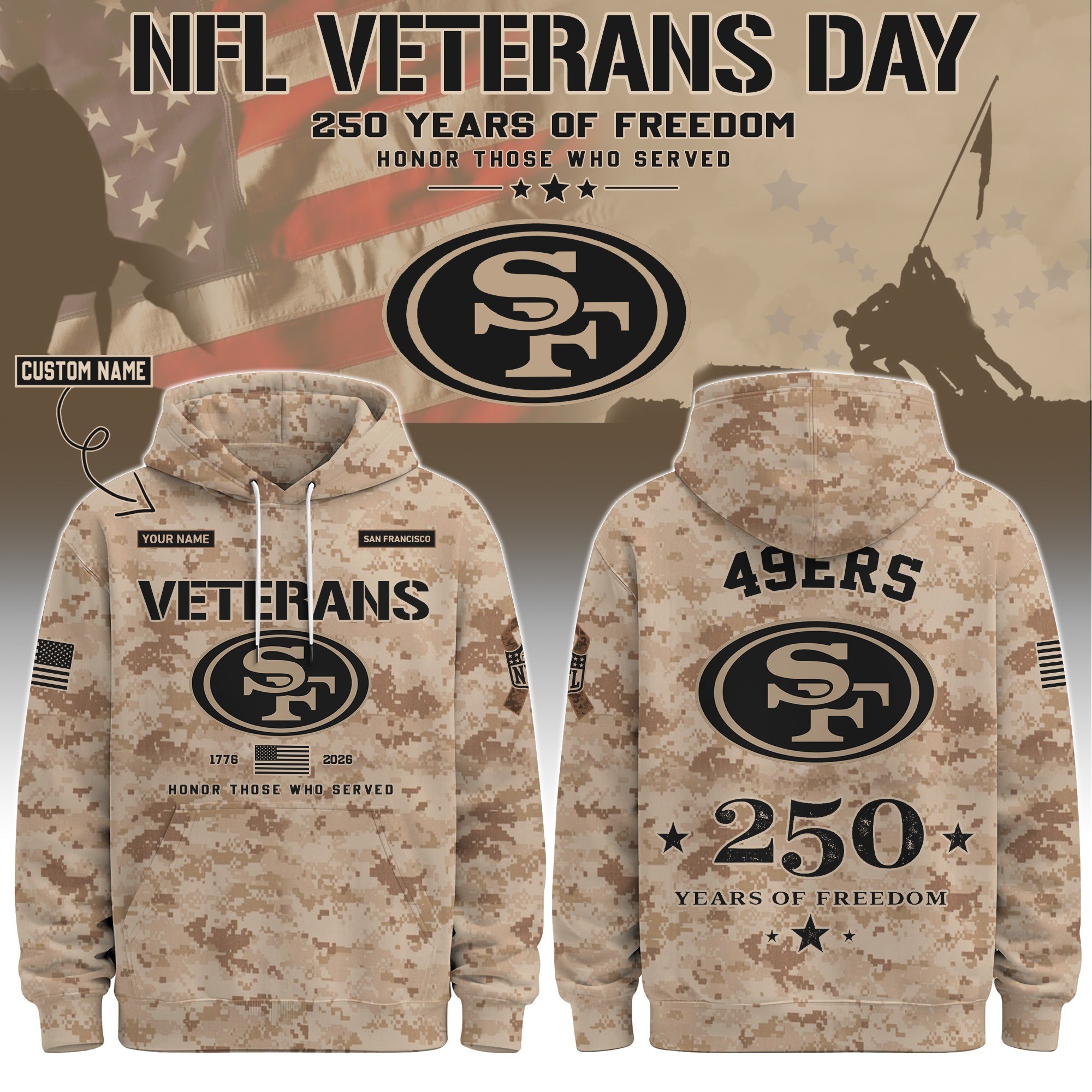 Musemora - Unisex San Francisco 49ers Hoodie - Football