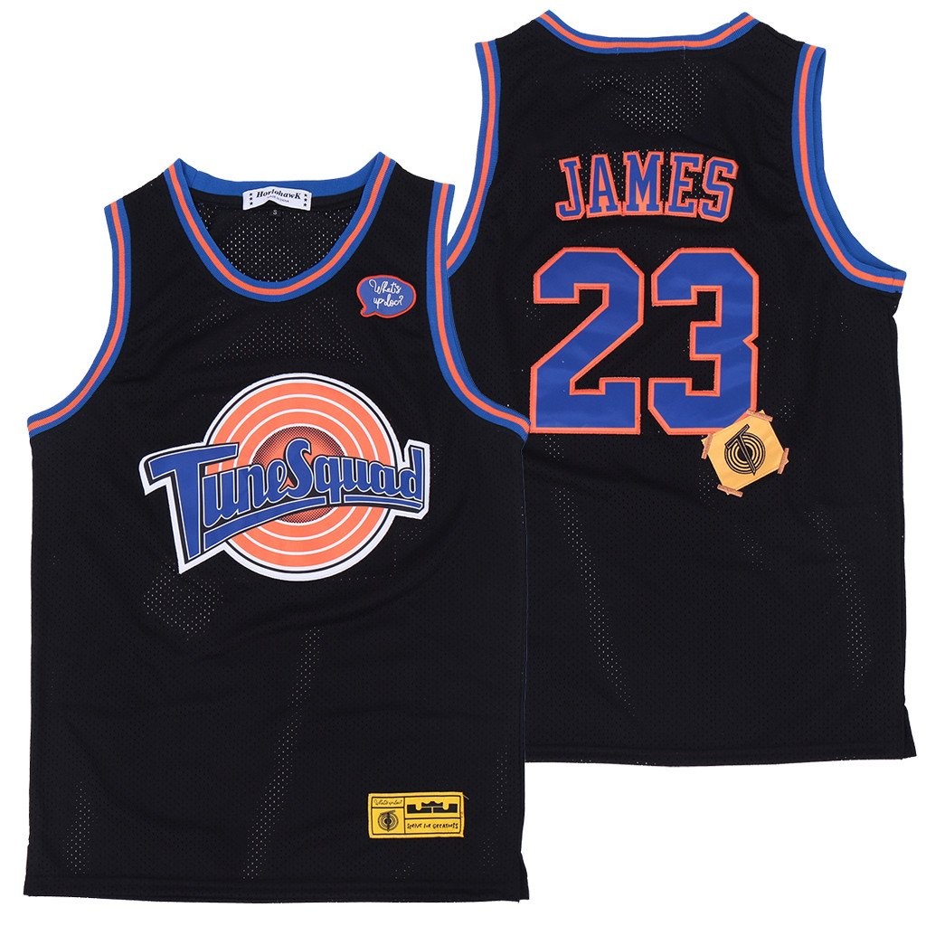 James LeBron 23 Tune Squad DNA Swingman Jersey Black Multicolor Unisex