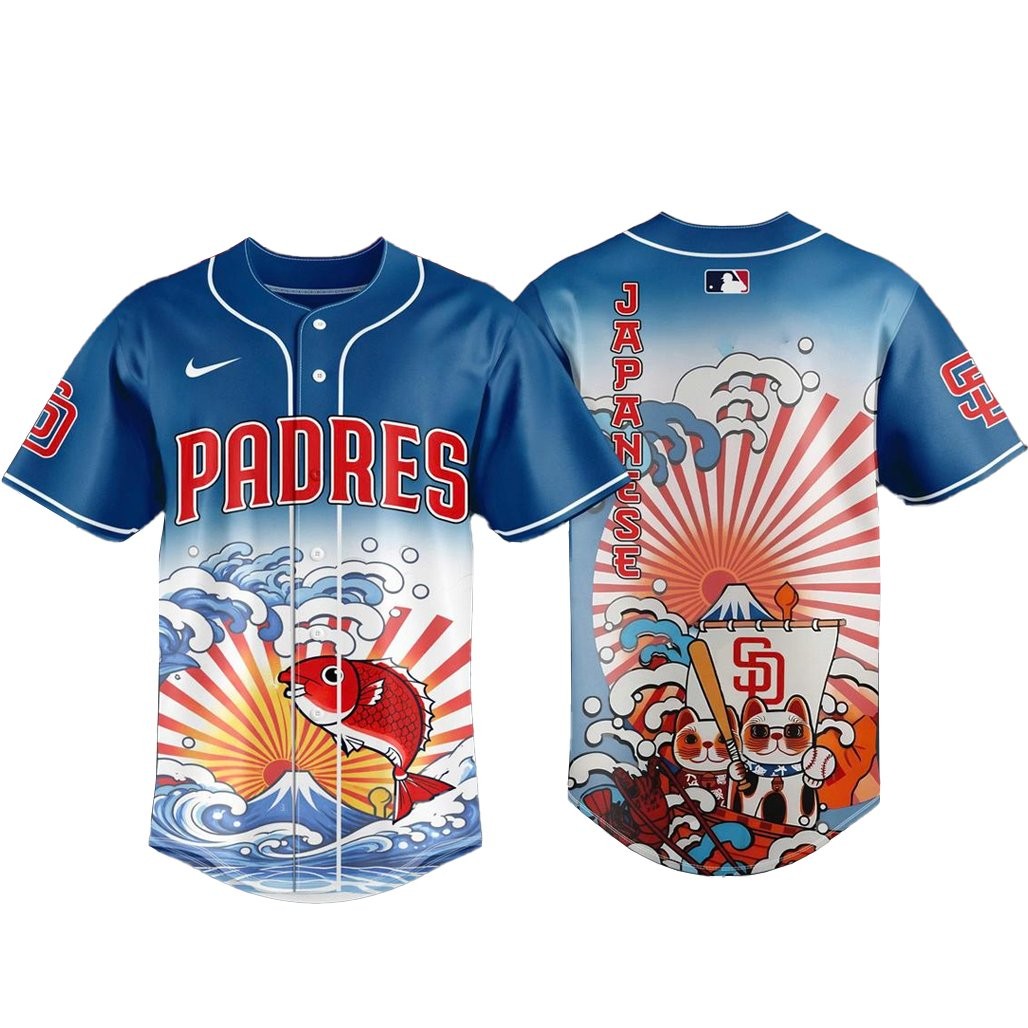 San Diego Padres Japanese Heritage Night In San Diego 2026 Baseball Jersey