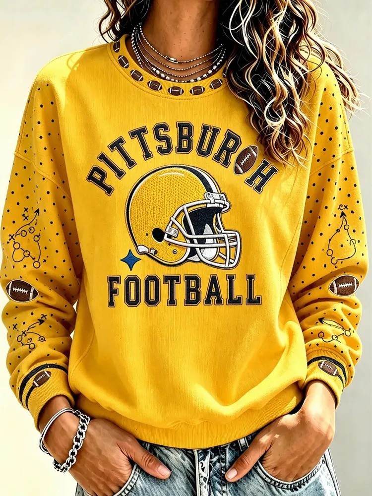 Musemora - Unisex Pittsburgh Steelers Sweatshirt - Football