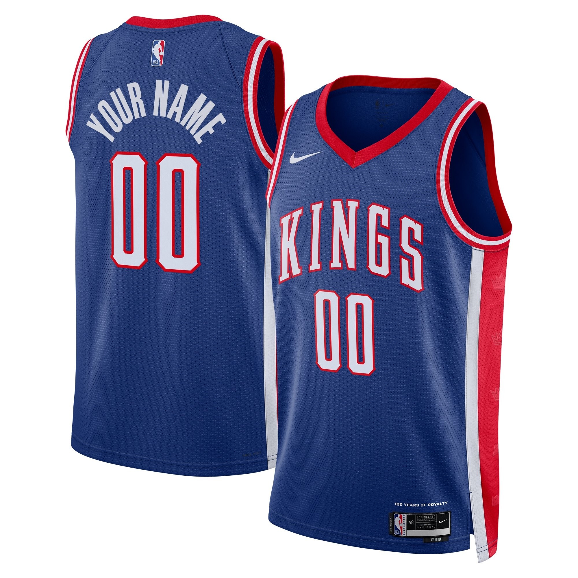 Sacramento Kings City Edition Swingman Jersey 2024 Custom Unisex Multicolor