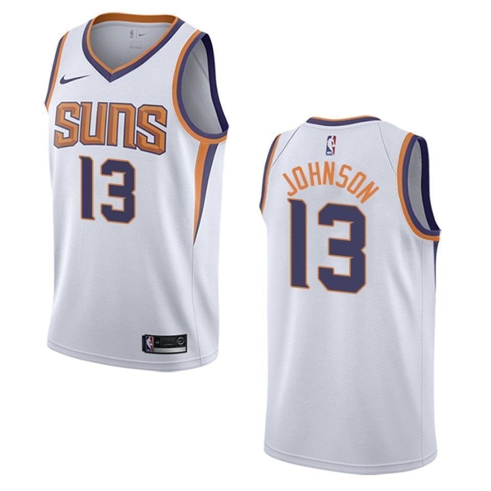 Men's Phoenix Suns 13 Cameron Johnson Association Swingman Jersey White