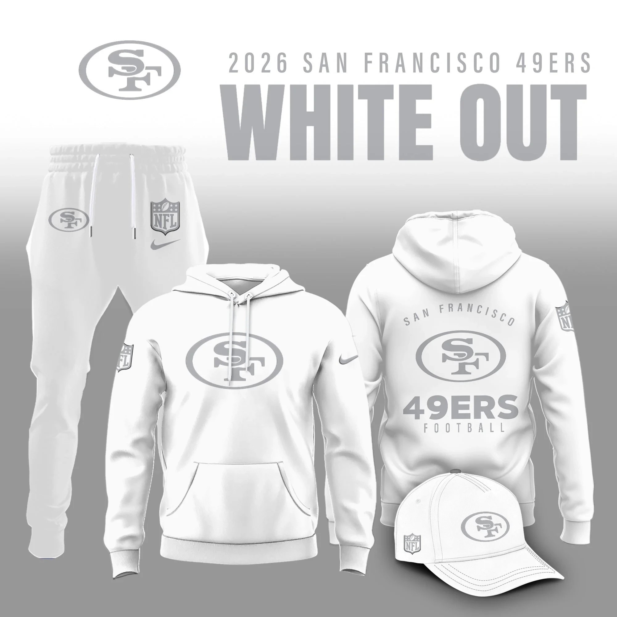 Musemora - Unisex San Francisco 49ers Hoodie - Football