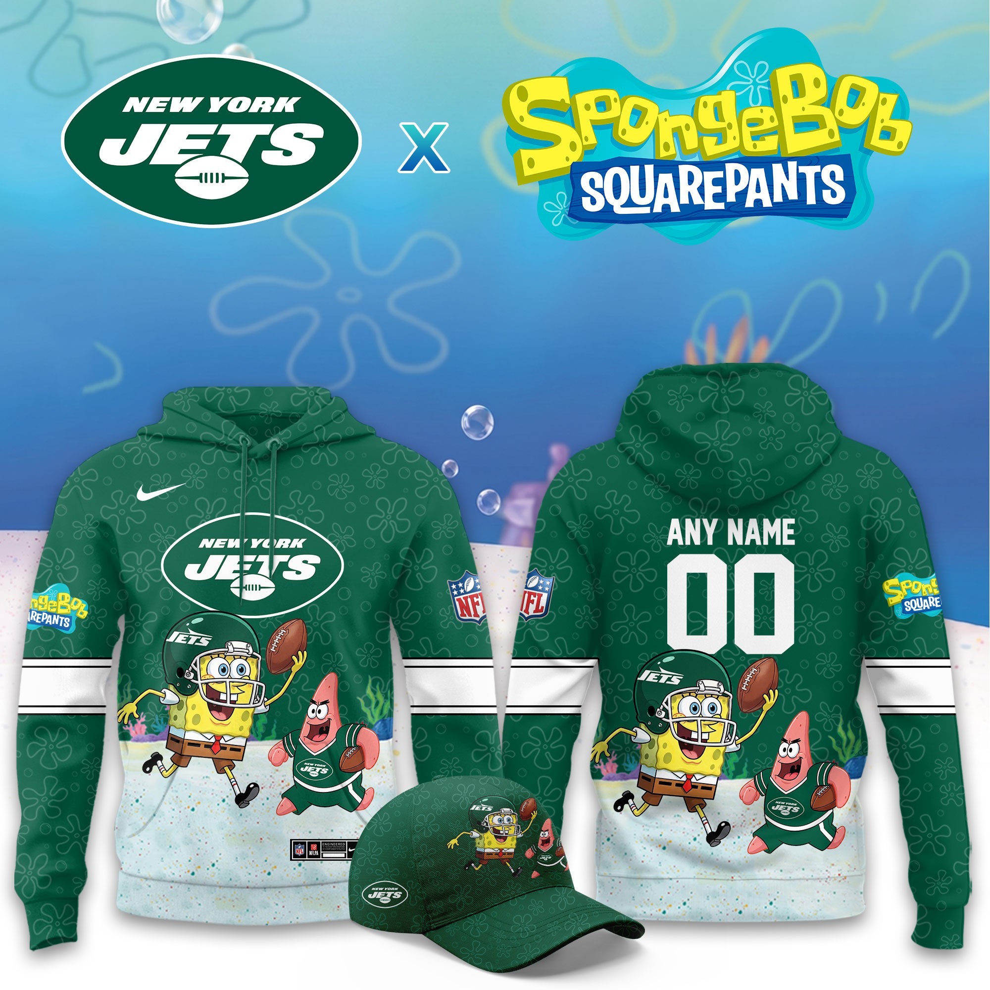 Musemora - Unisex New York Jets Hoodie