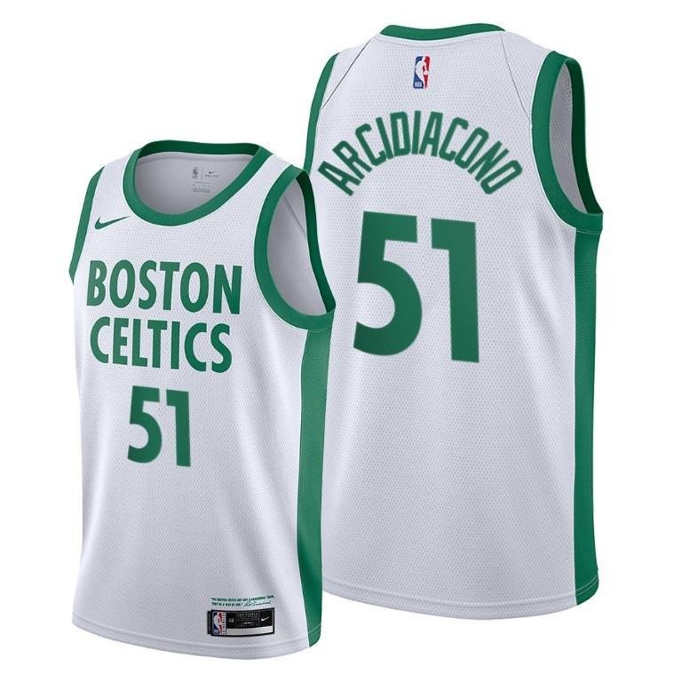 Ryan Arcidiacono Boston Celtics White City Edition Jersey 51 - Men Jersey