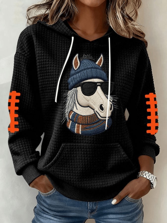 Musemora - Women's Denver Broncos Hoodie - Game Day