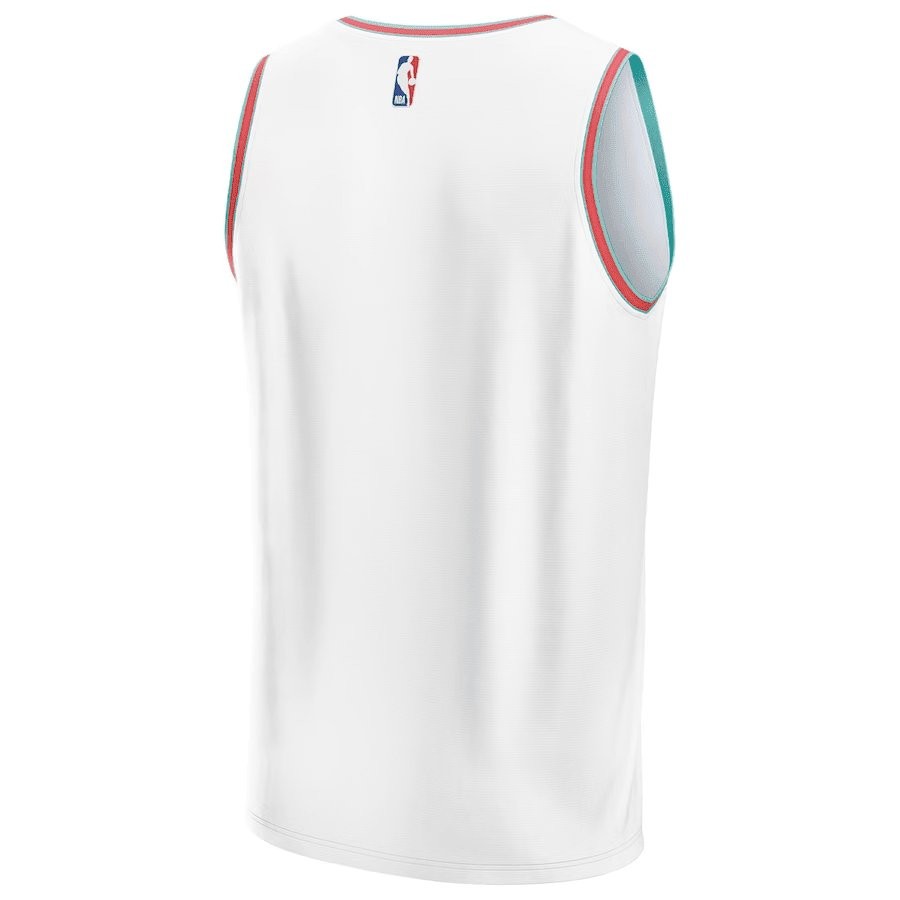 San Antonio Spurs NBA & KidSuper Studios Unisex Hometown Jersey - White - Image 3