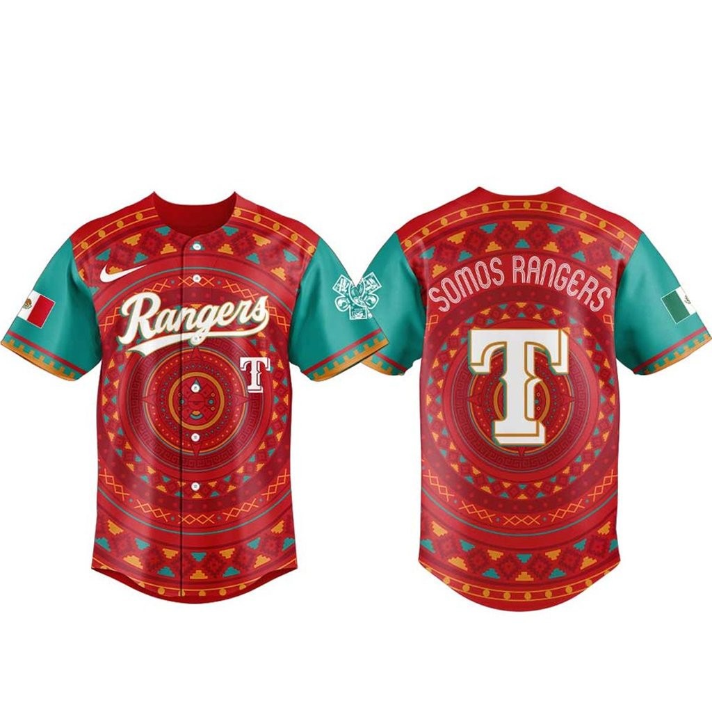 Texas Rangers Celebration Mexican Heritage Night 2026 Baseball Jersey