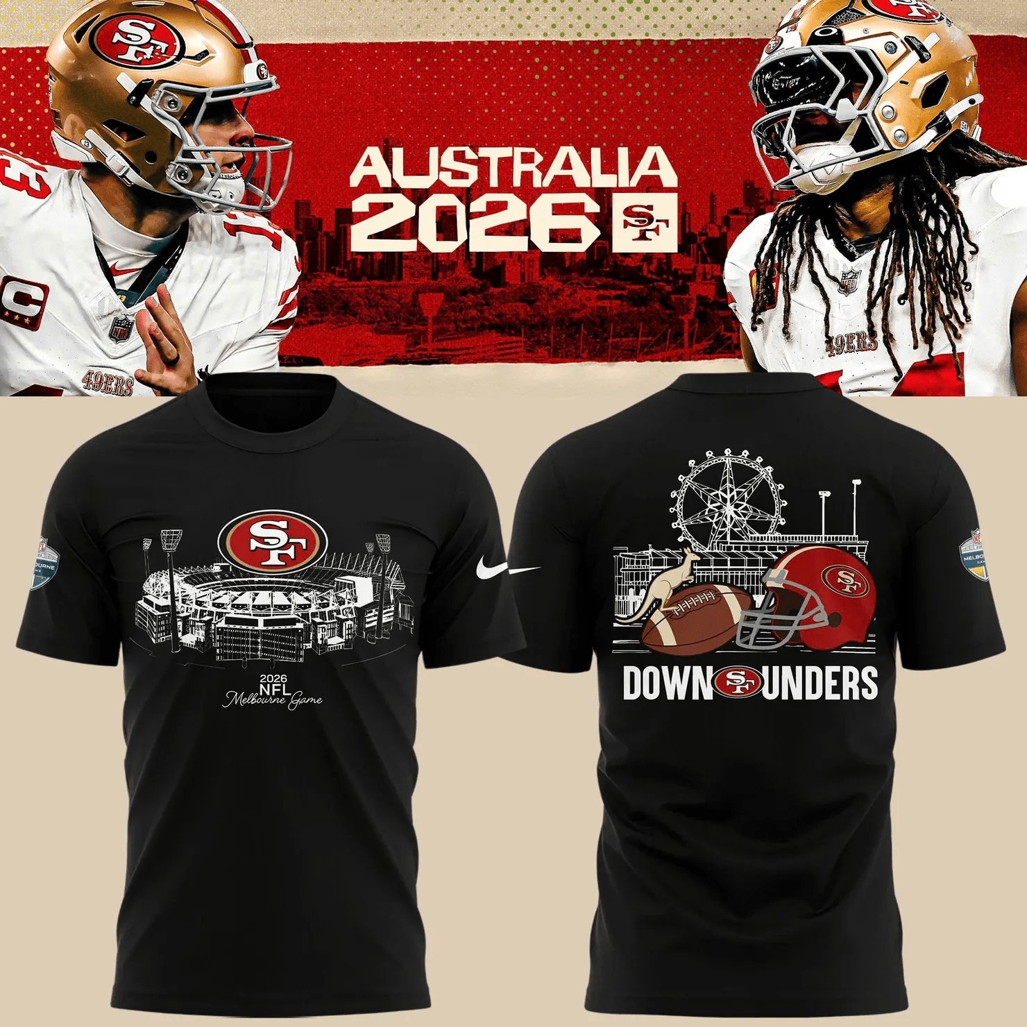 Musemora - Unisex San Francisco 49ers T-Shirt - Football