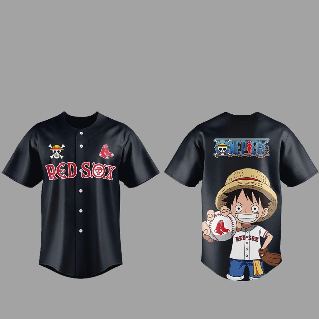 Boston Red Sox 2026 One Piece Night Baseball Jersey