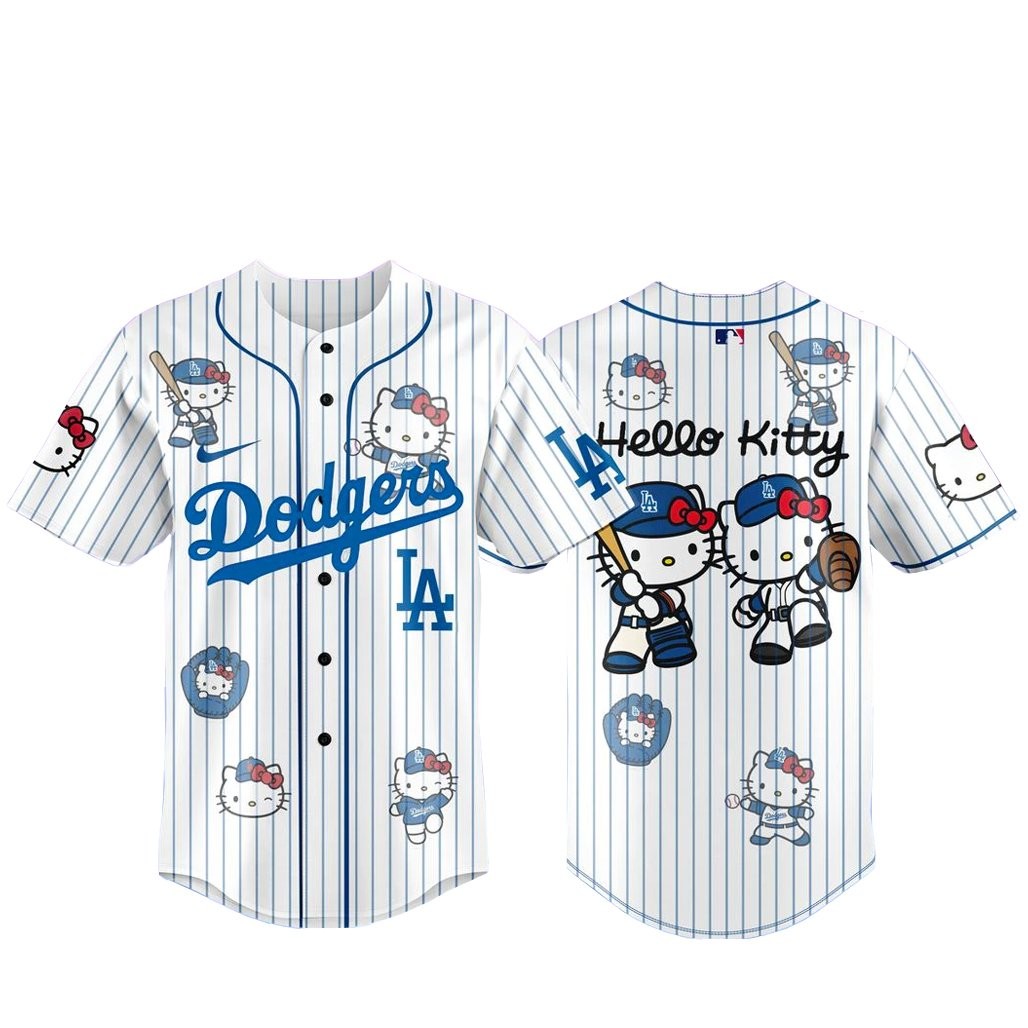 Los Angeles Dodgers x Hello Kitty 2026 Baseball Jersey
