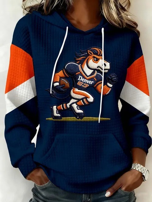Musemora - Women's Denver Broncos Hoodie - Football