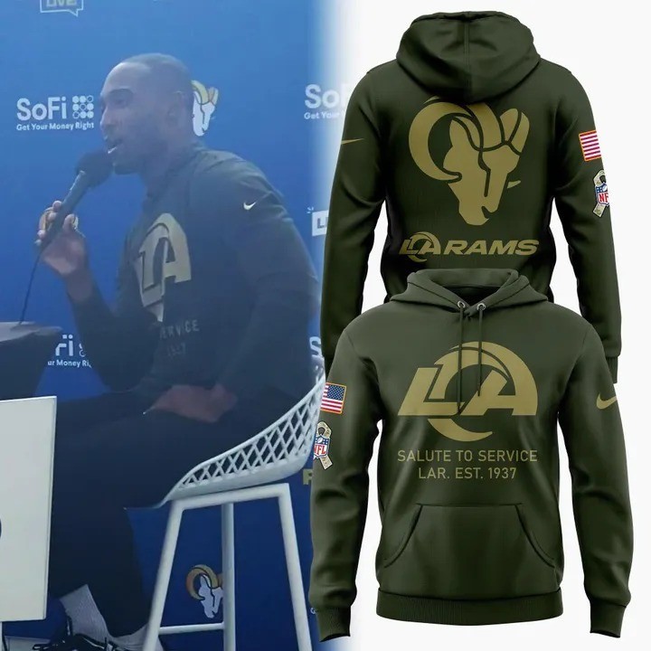 Musemora - Unisex Los Angeles Rams Hoodie - Game Day Football