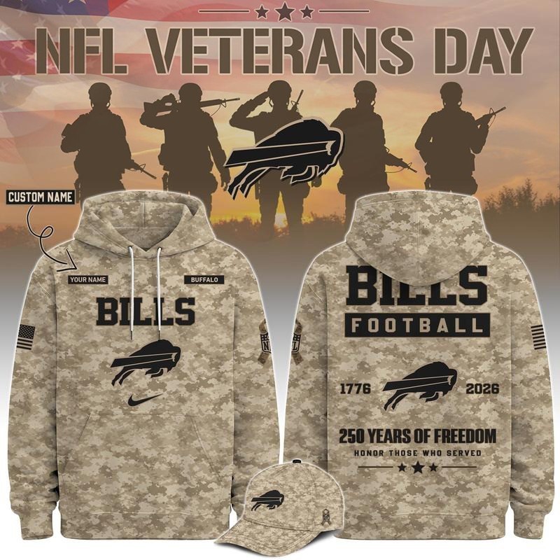 Musemora - Men's Buffalo Bills Hoodie