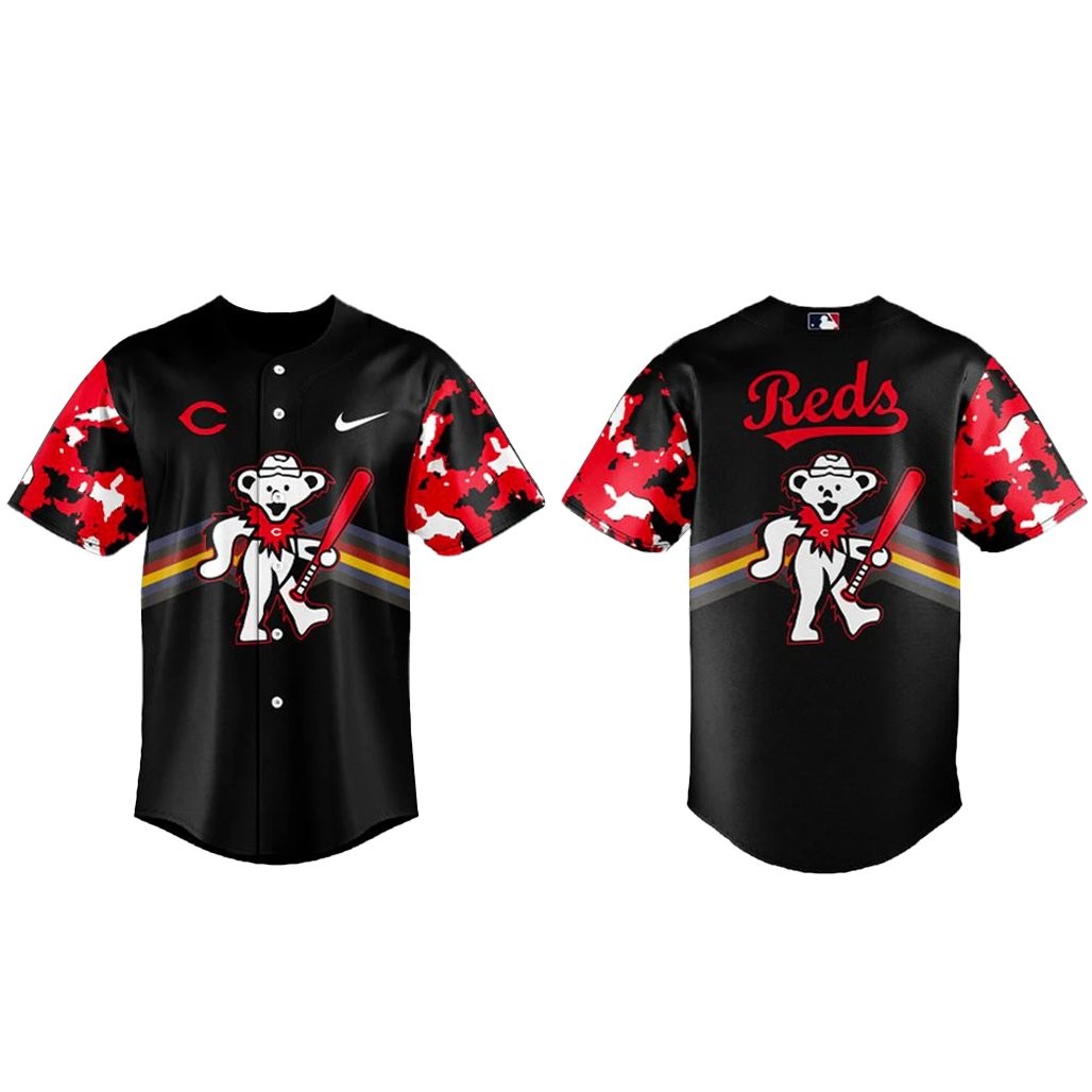 Cincinnati Reds x Grateful Dead Night 2026 Baseball Jersey