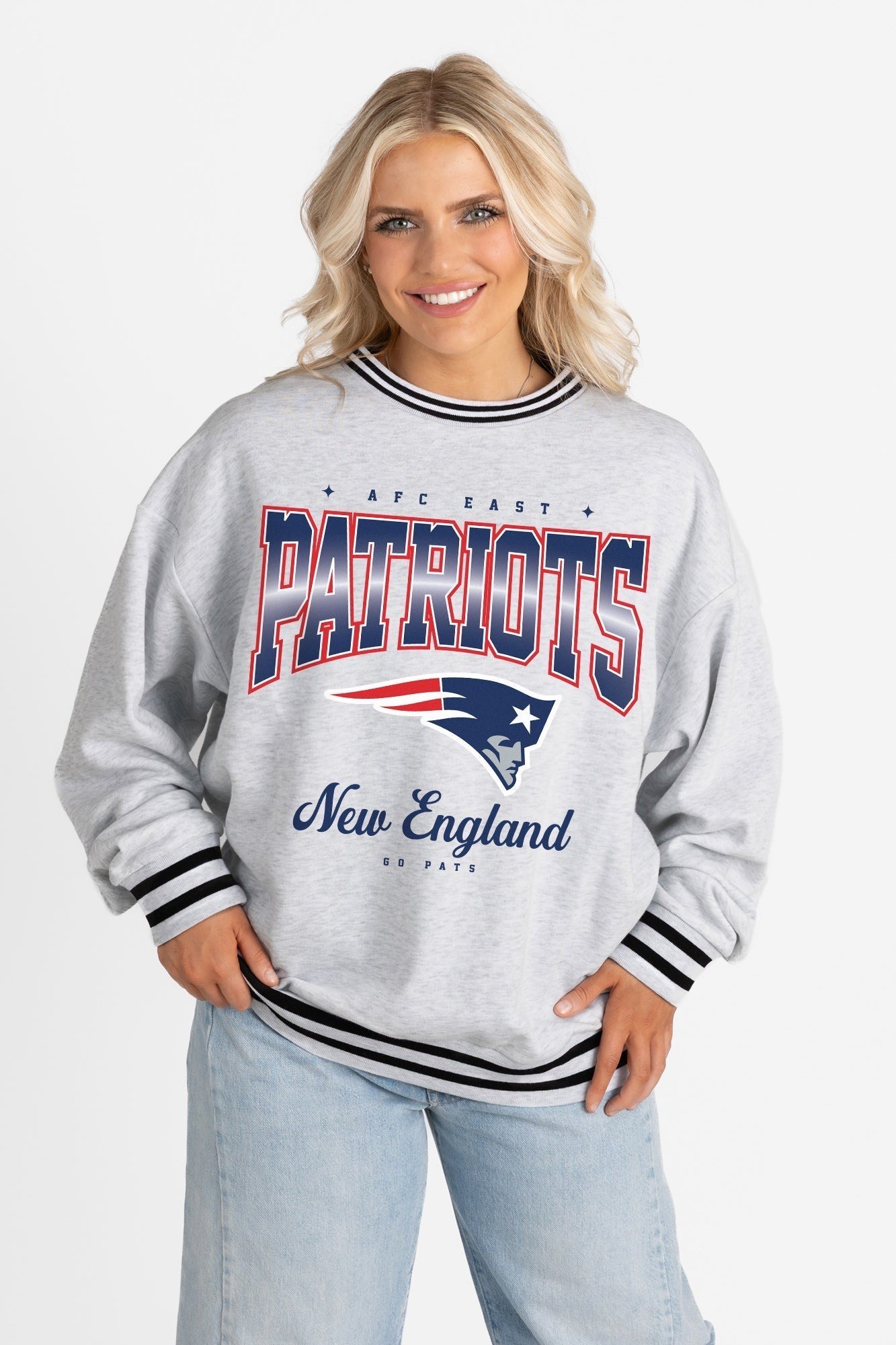 Musemora - Women's New England Patriots Sweatshirt - Football
