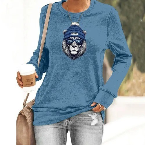 Musemora - Women's Detroit Lions Sweatshirt - Football