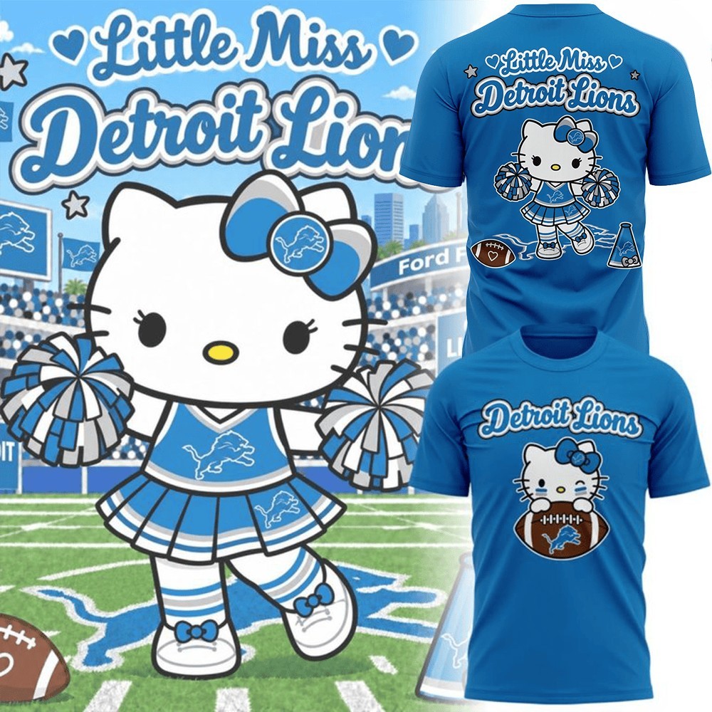 Musemora - Unisex Detroit Lions T-Shirt