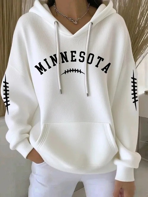 Musemora - Unisex Minnesota Vikings Hoodie - Football Fan Gear