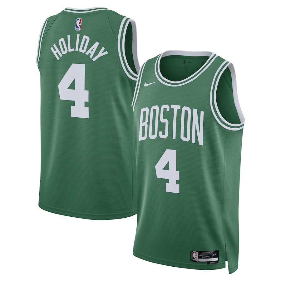 Jrue Holiday 4 Boston Celtics Unisex Swingman Jersey Icon Edition Kelly Green