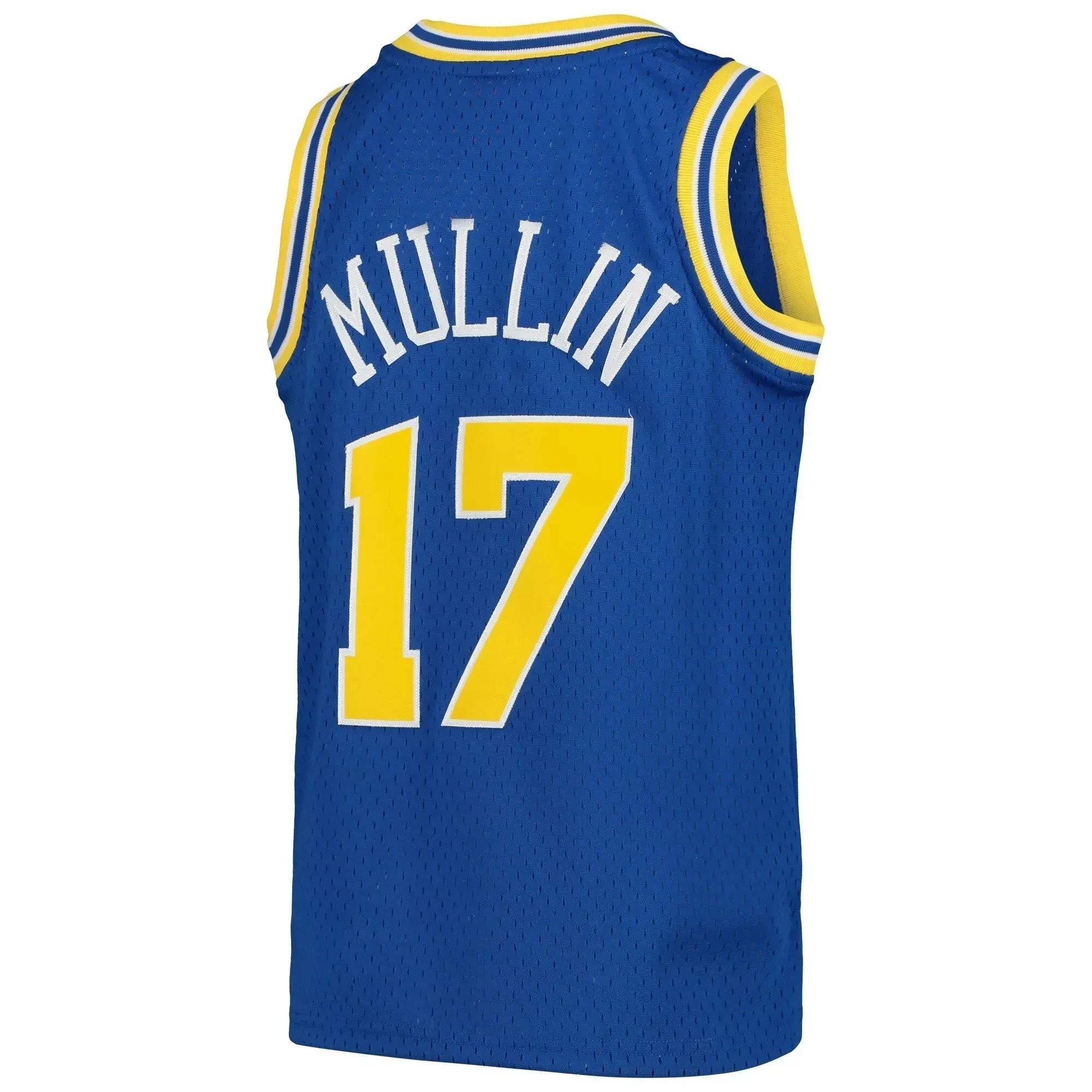 Chris Mullin Golden State Warriors Mitchell & Ness Youth 1993-94 Hardwood Classics Swingman Throwback Jersey Royal
