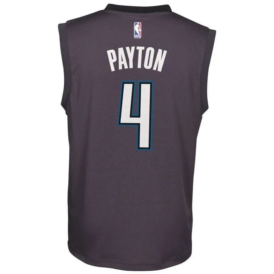 Elfrid Payton Orlando Magic Alternate Jersey - Black - Image 3