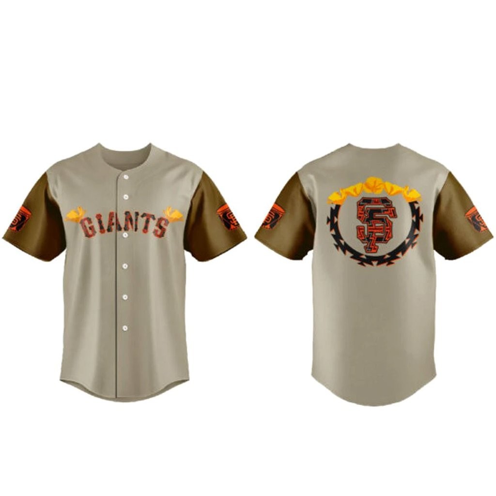 San Francisco Giants Native American Heritage Night 2026 Baseball Jersey