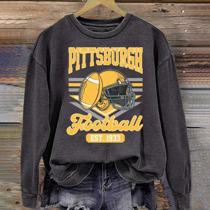 Musemora - Unisex Pittsburgh Steelers Sweatshirt - Game Day Football