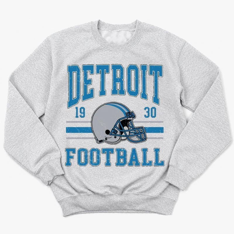 Musemora - Unisex Detroit Lions Sweatshirt - Football