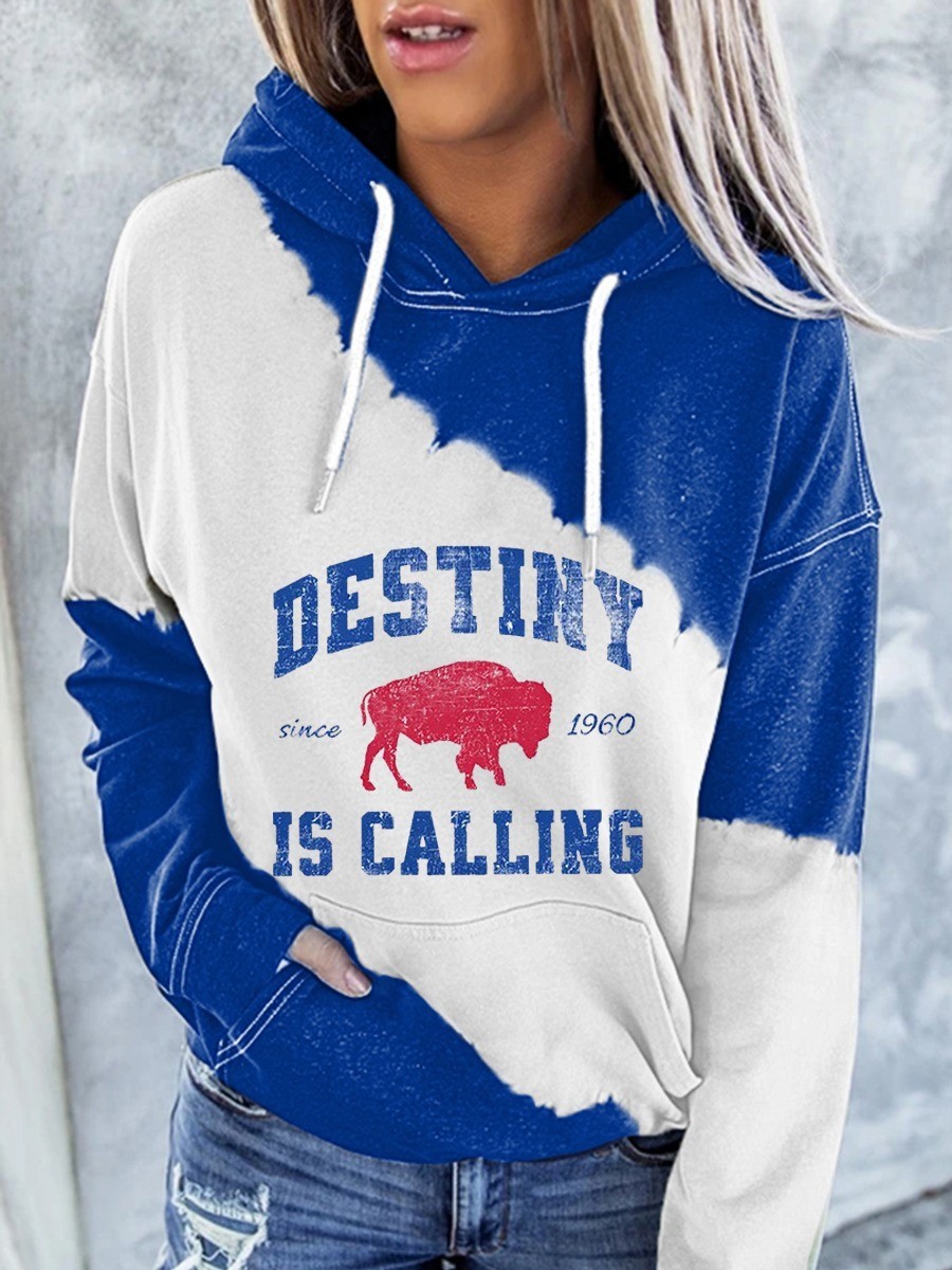 Musemora - Women's Buffalo Bills Sweatshirt - Game Day Football