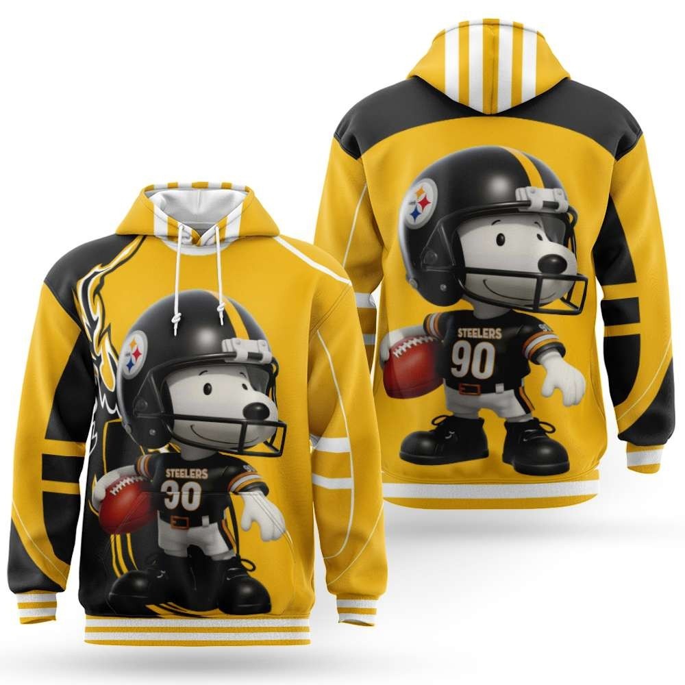 Musemora - Unisex Pittsburgh Steelers Hoodie - Football