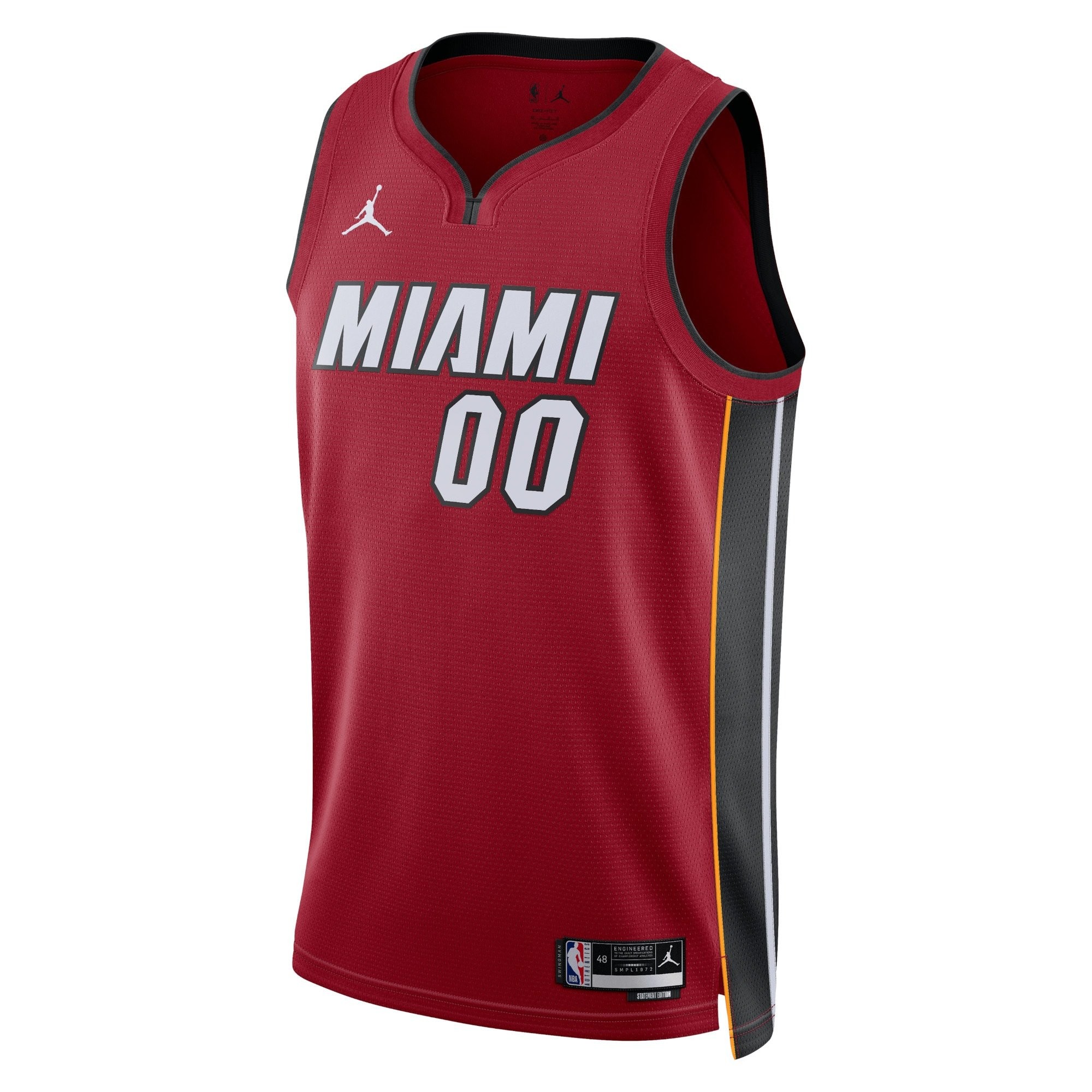 Miami Heat Jordan Statement Swingman Custom Jersey Unisex Multicolor