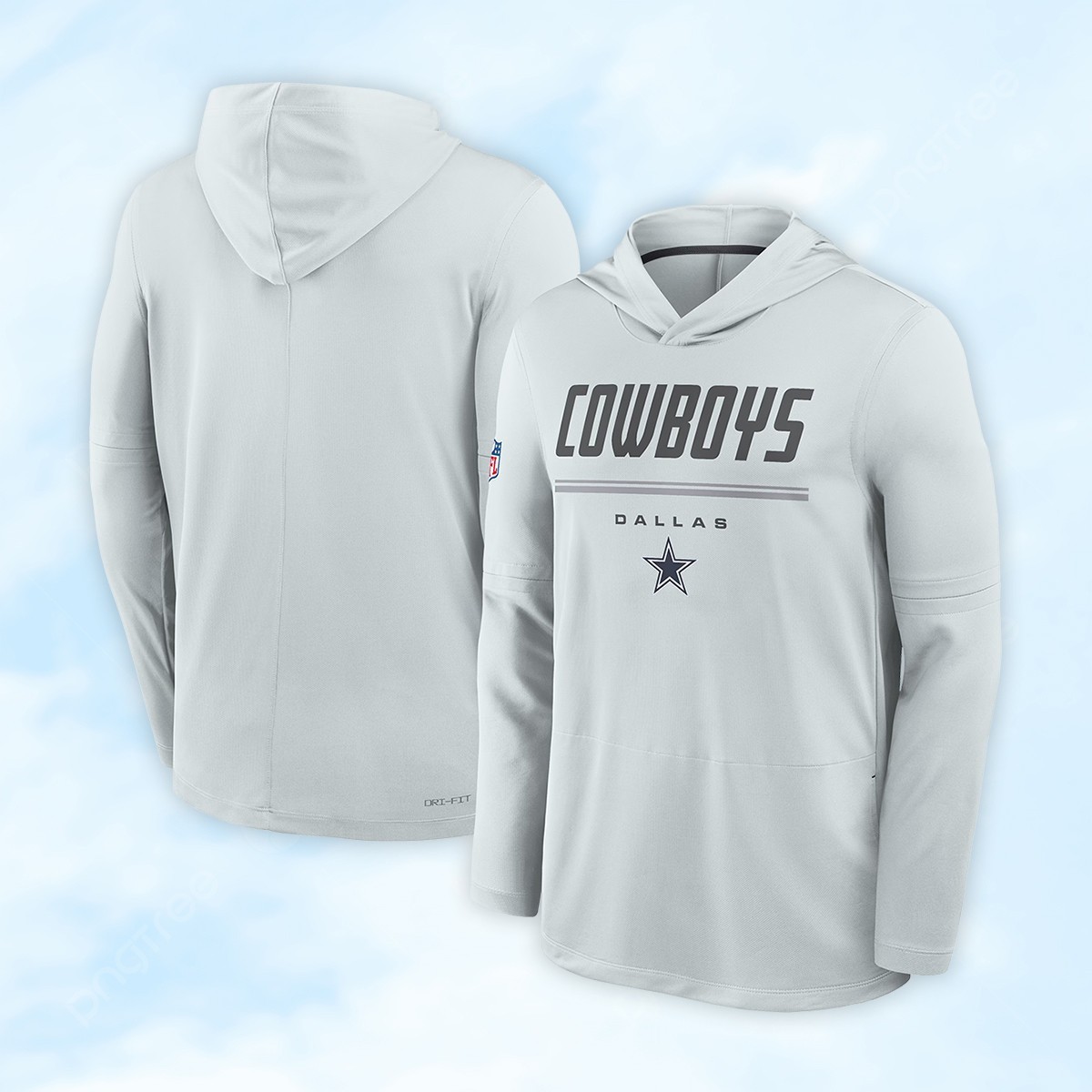 Musemora - Men's Dallas Cowboys Hoodie - Football